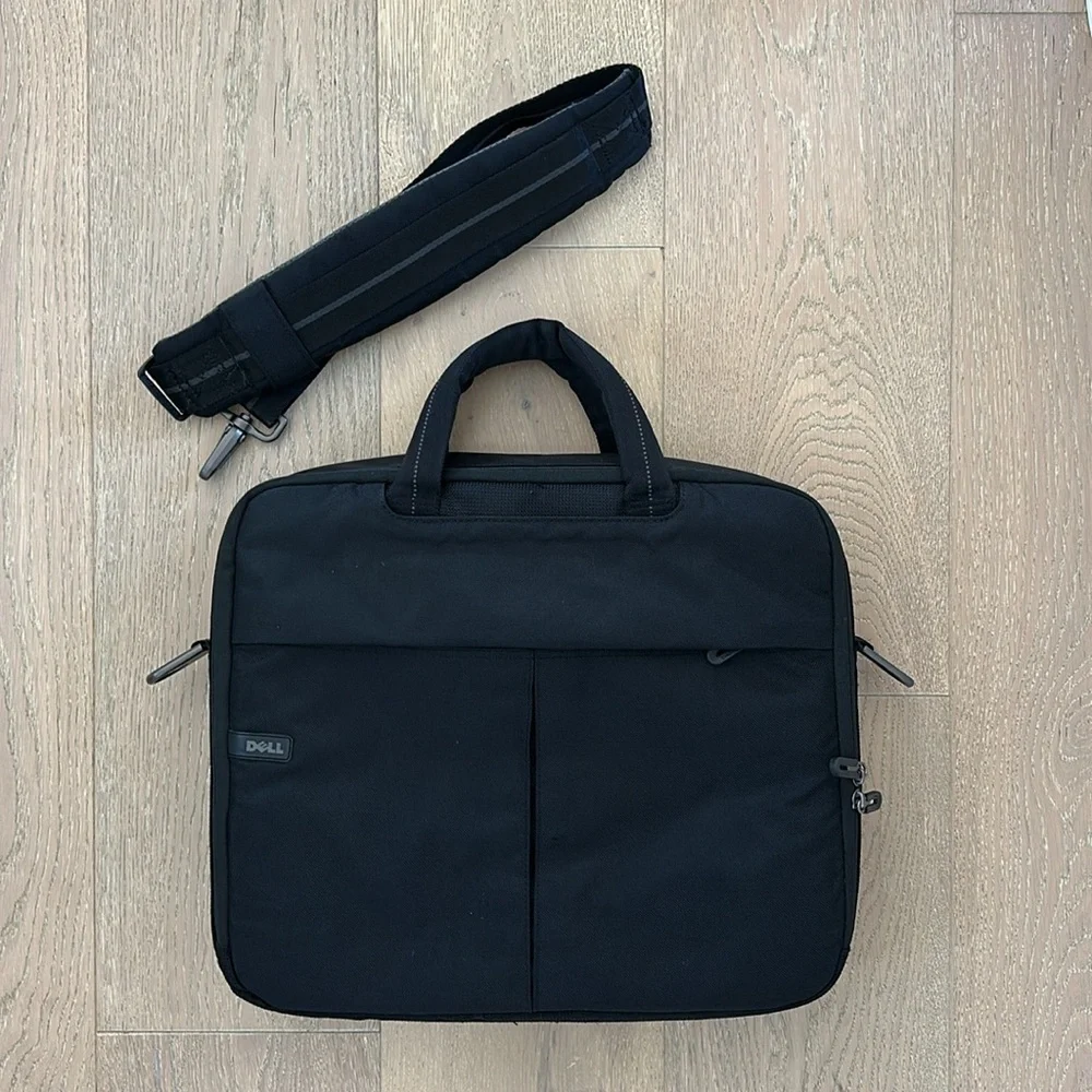 Dell Black Nylon Top Load Notebook Laptop Bag